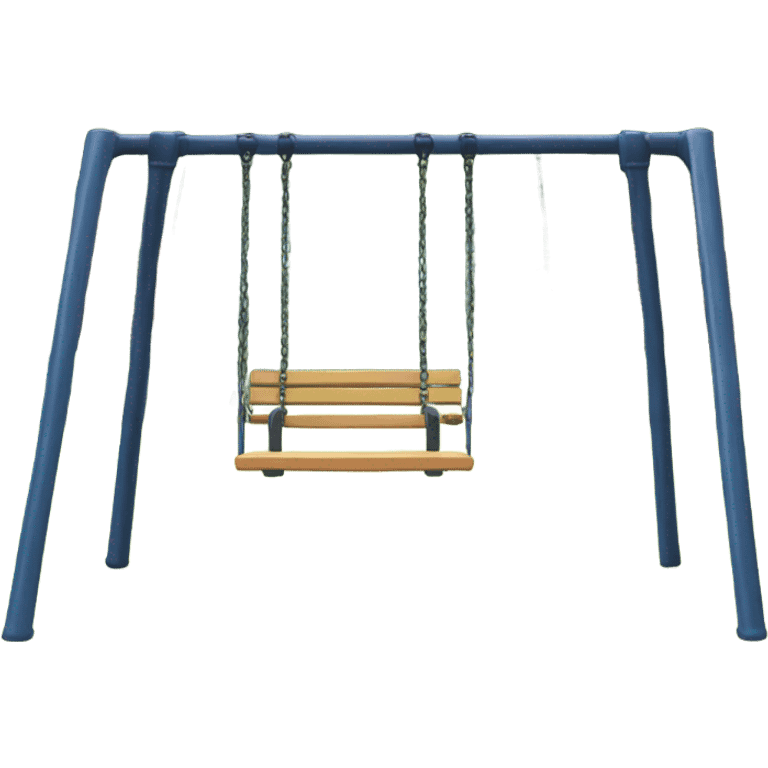 Swing at the park emoji