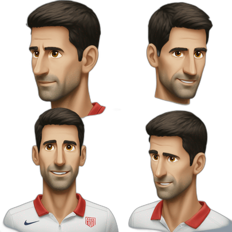 Novak Djokovic n°le emoji