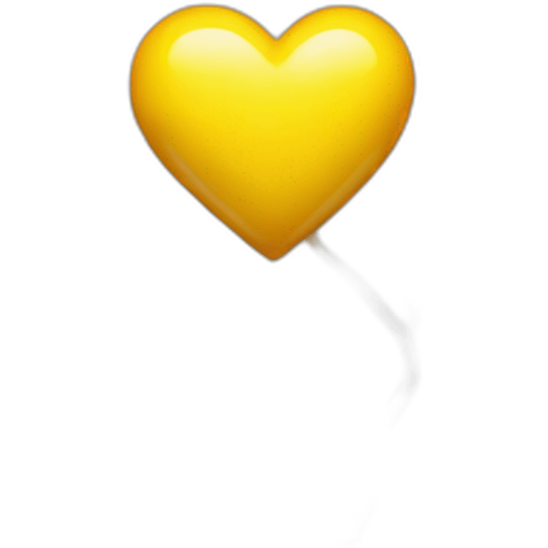 Corazón amarillo emoji