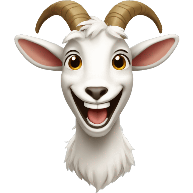 laughing goat emoji