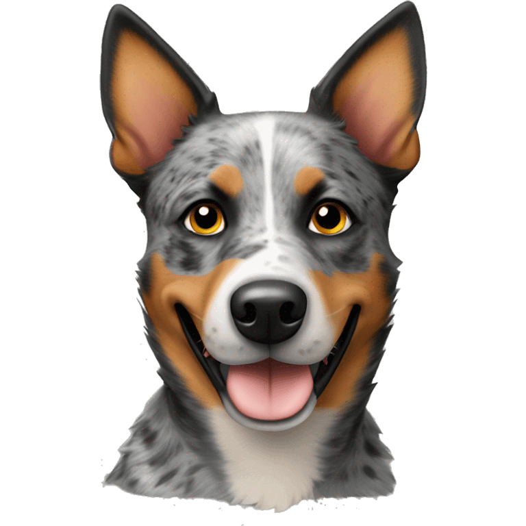 Australian cattle dog emoji