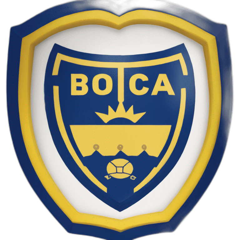 escudo boca juniors emoji