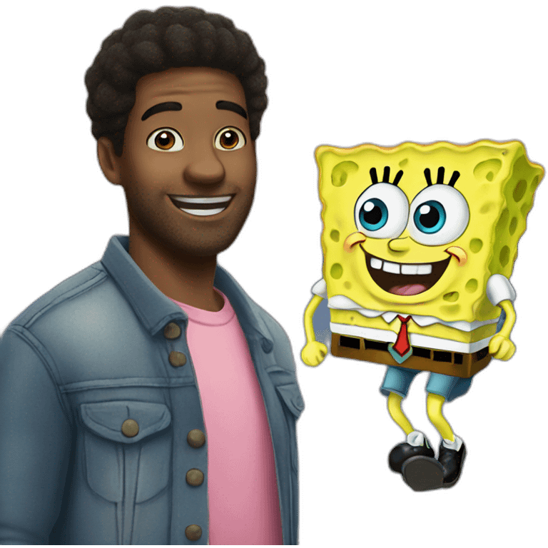 Spongebob cute emoji