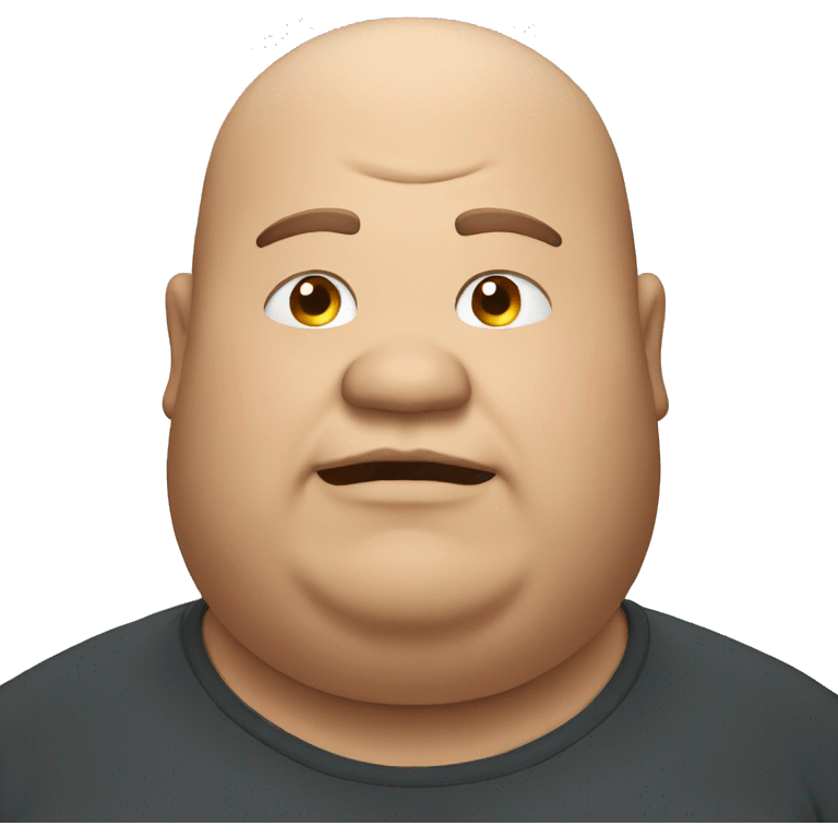 fat man emoji