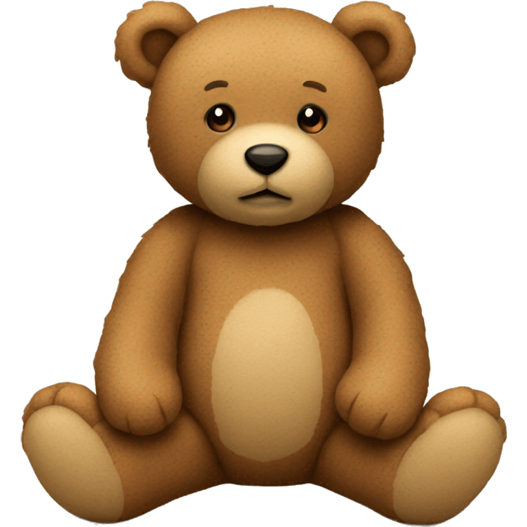 Light brown teddy bear emoji