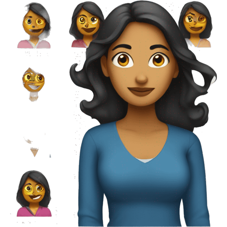 South Asian Woman in Her 30s emoji