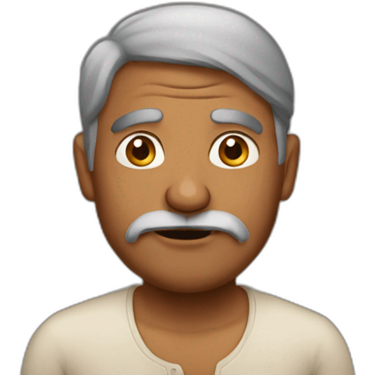 indian ugly man emoji