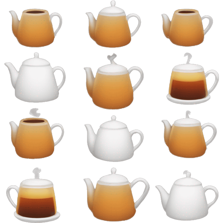 Hot tea cozy  emoji