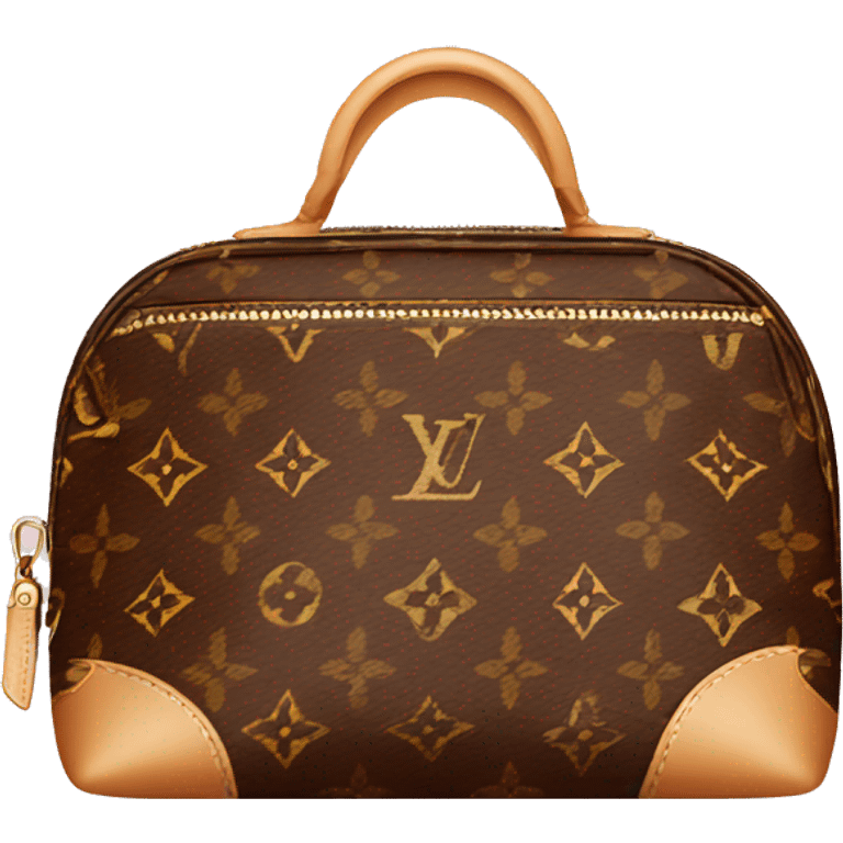 Louis Vuitton cosmetic bag  emoji