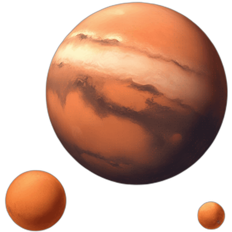 mars planet emoji