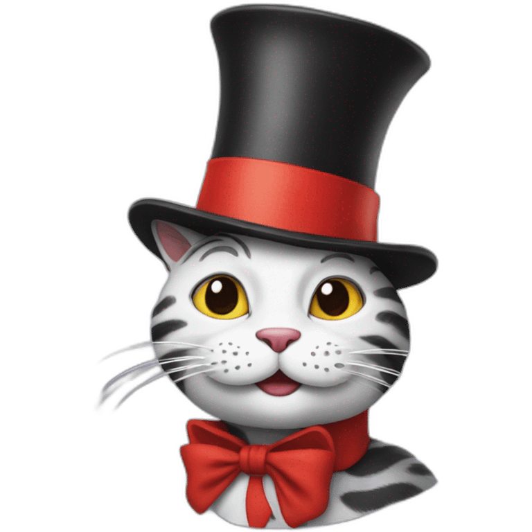 Cat in the hat emoji