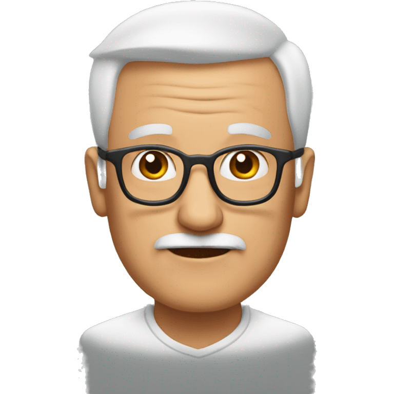 granddad without neck emoji