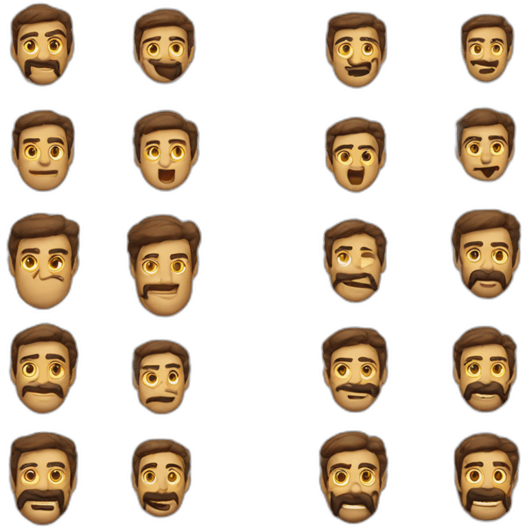 یه بره در حال خندیدن emoji