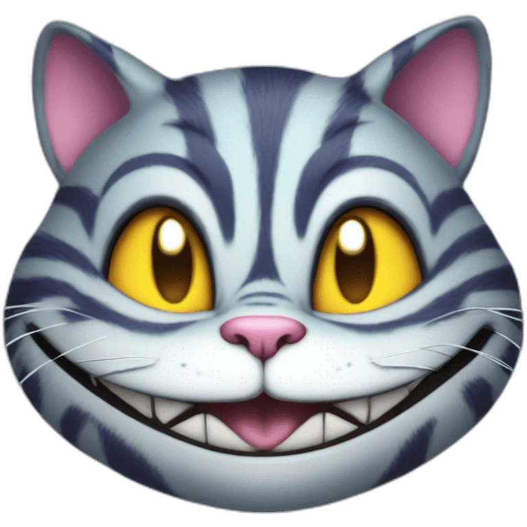 cheshire cat, emoji