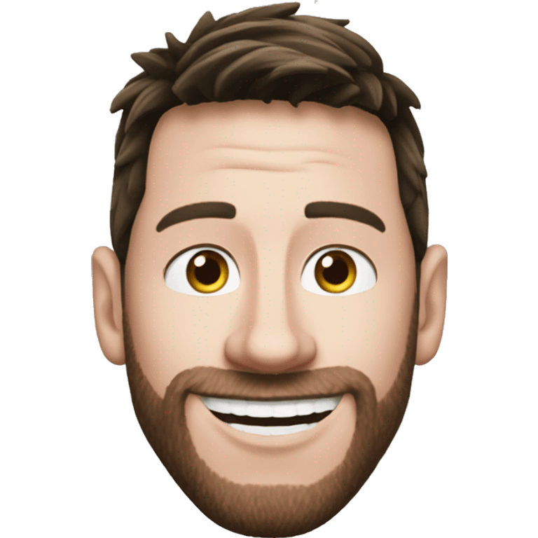 Messi qui rigole emoji