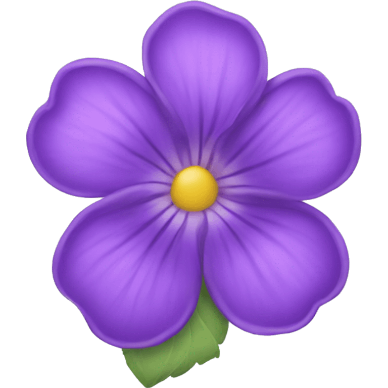 violet flower emoji