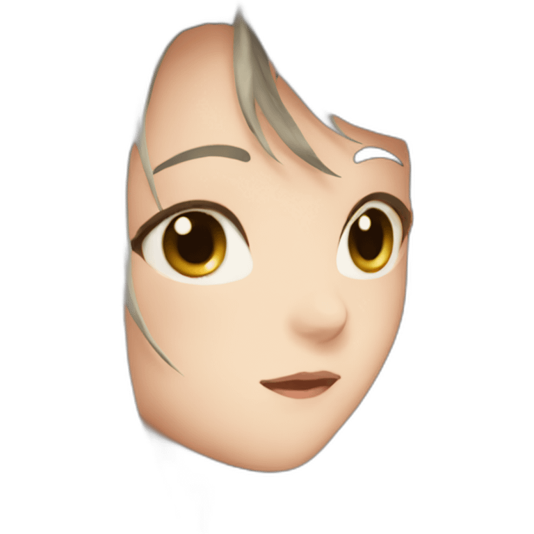 anime horse ear girl emoji