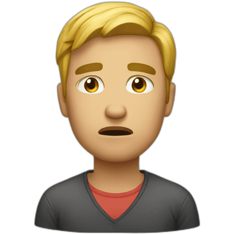 disappointed blogger emoji