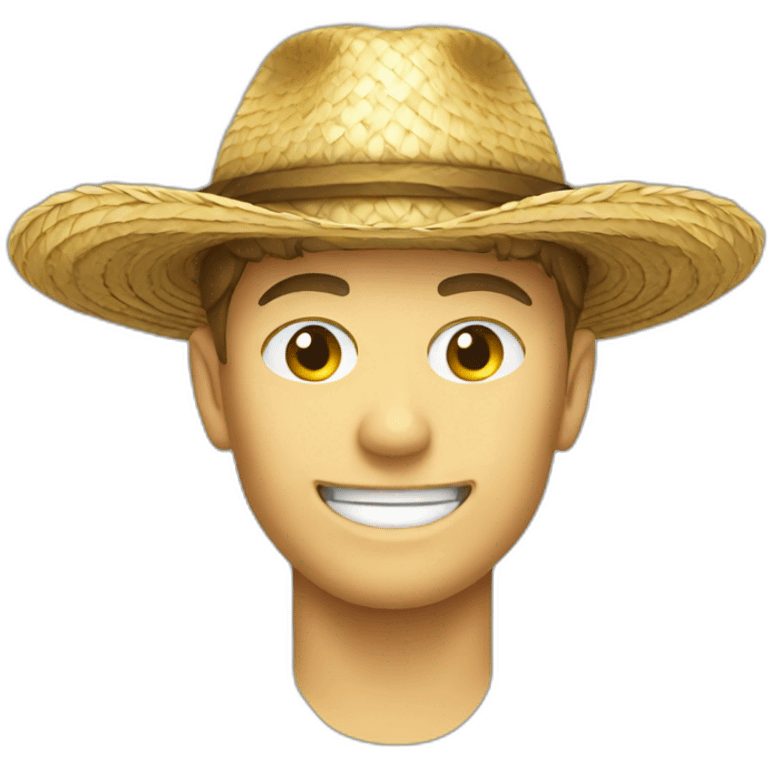 straw hat emoji