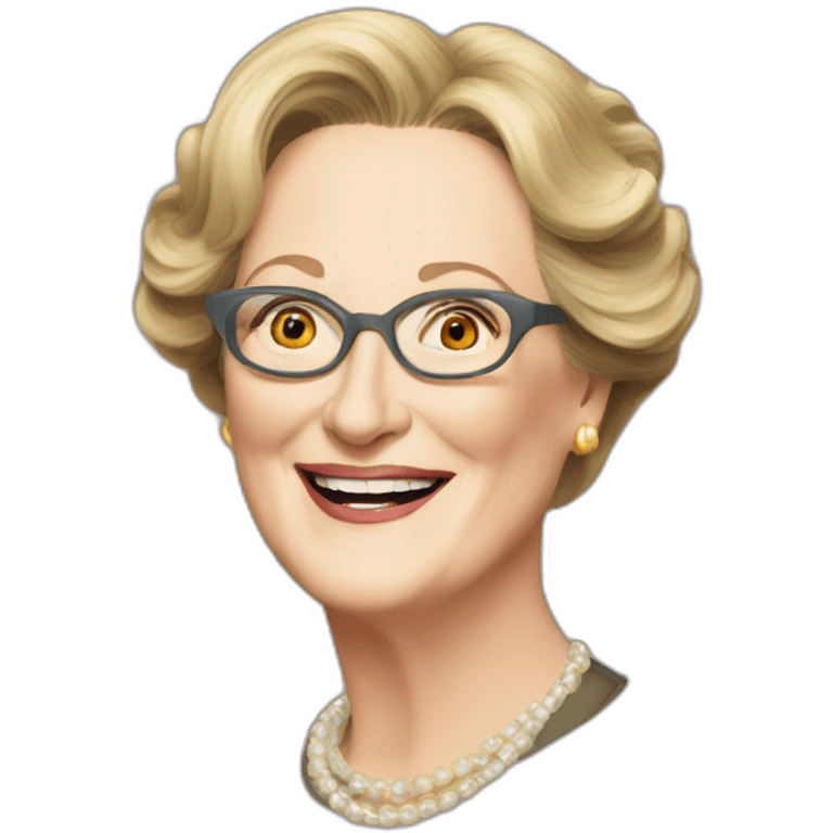 Meryll streep emoji