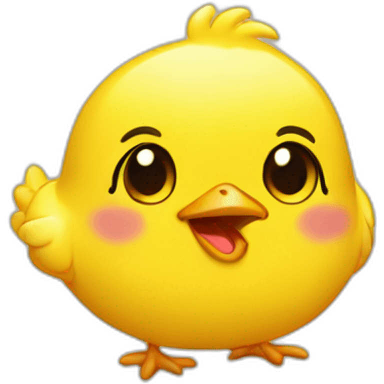 yellow-chick-smile-cute emoji