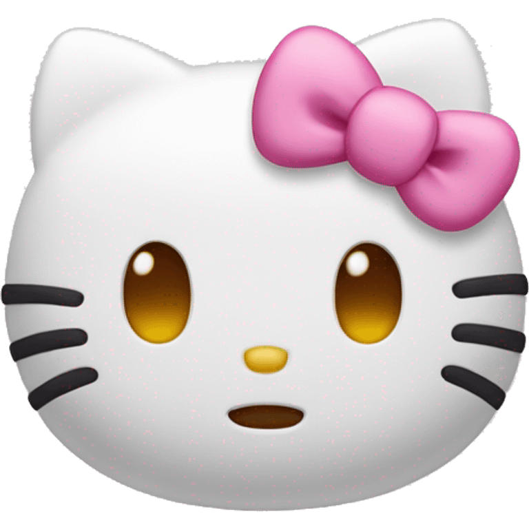 Hello kitty crying laughing  emoji