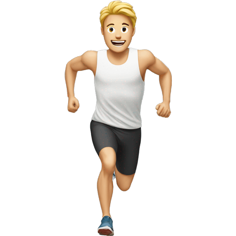 Running man emoji