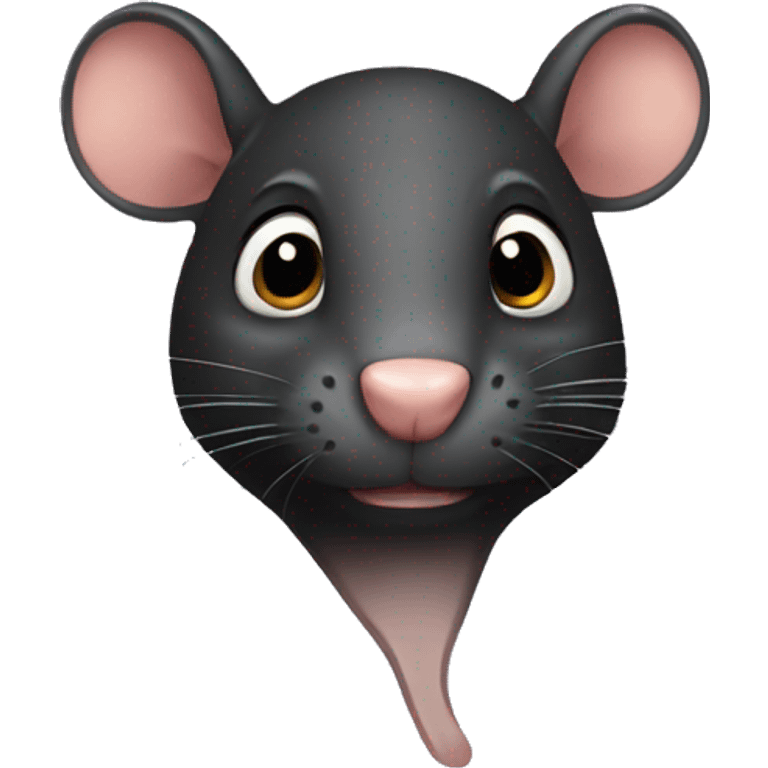 black rat emoji