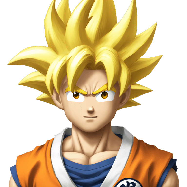 Goku from dragon ball z emoji