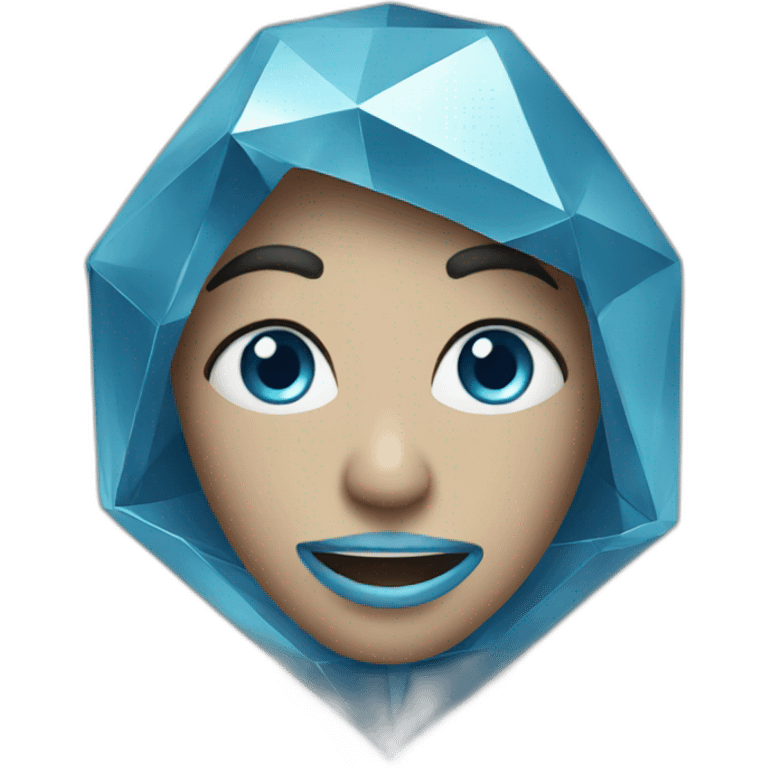 Blue diamond emoji