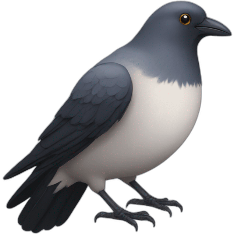 Crow Dove emoji