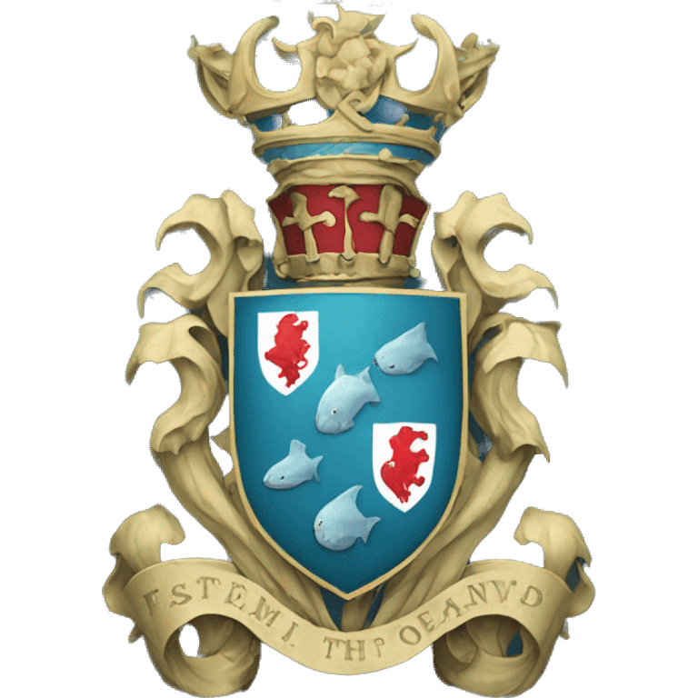 coat of arms of the ocean emoji