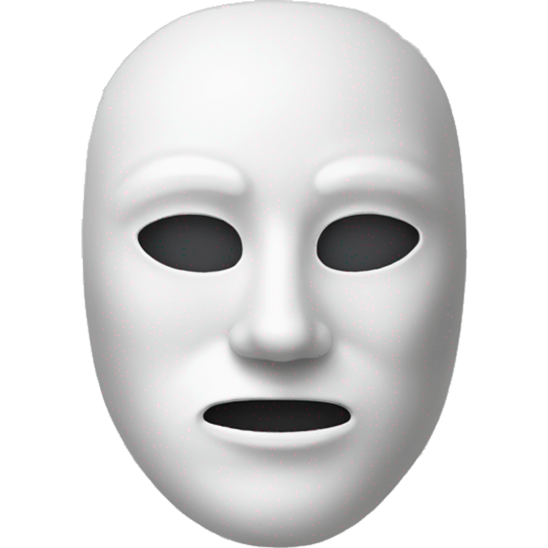 White mask emoji