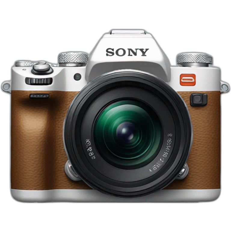 Camera Sony a6400 emoji