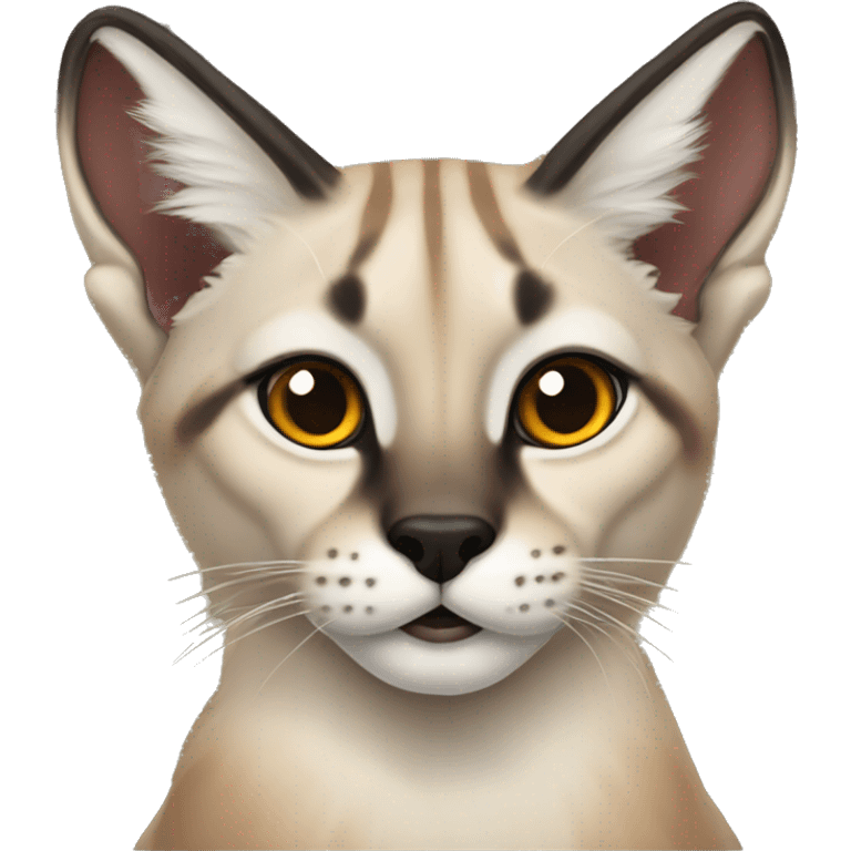 Siamese lynx emoji