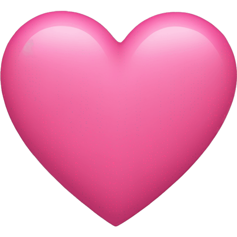 Pink heart  emoji