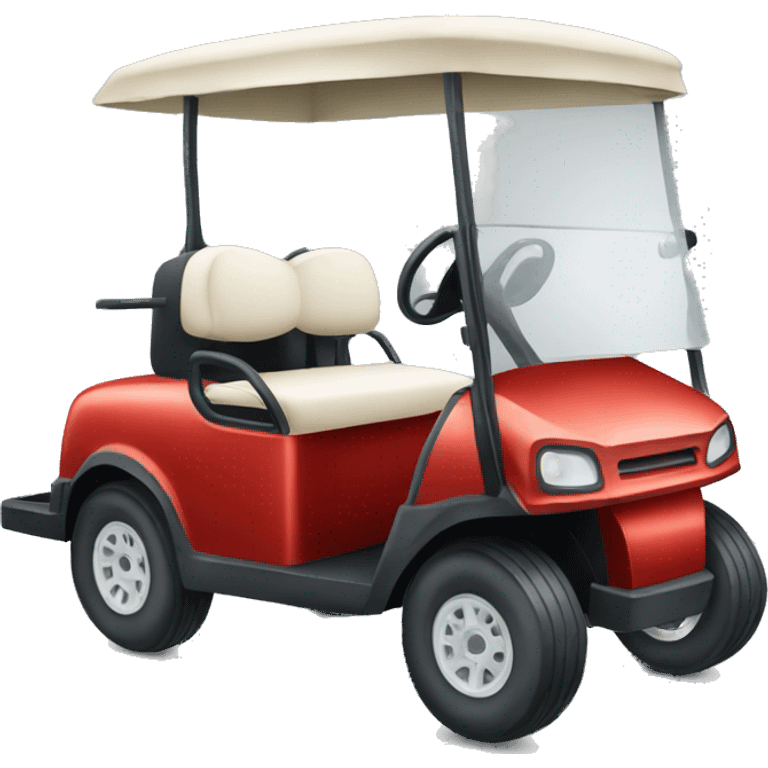 Old red hair lady golf cart emoji