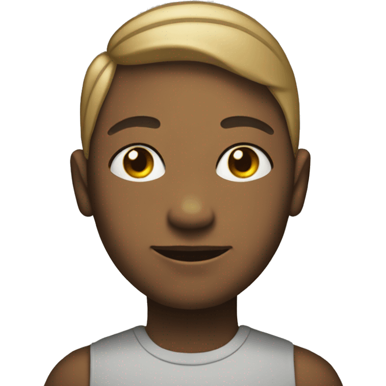 emoji of a gender neutral person with rainbow skin color emoji