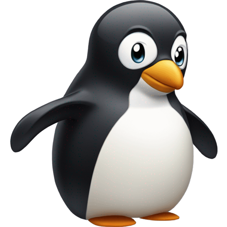 penguin saying ‘hi I’m Pengu ‘ emoji