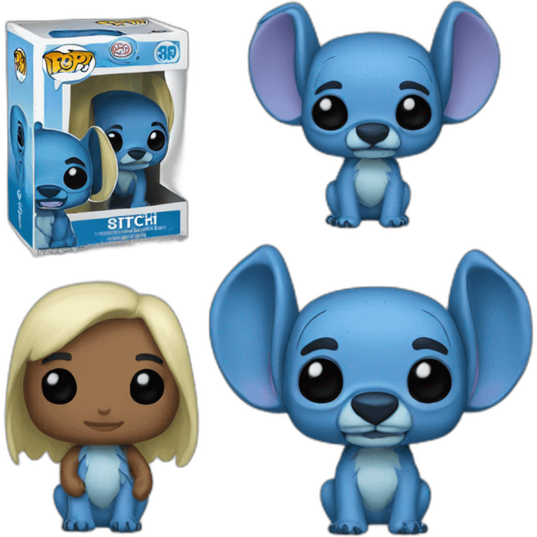 stitch funko pop emoji