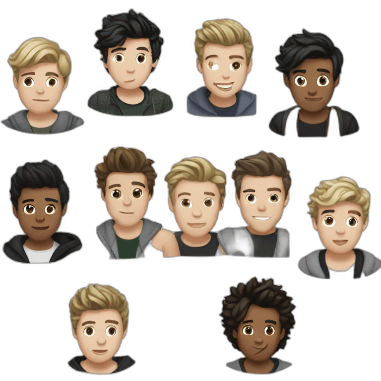 One direction  emoji