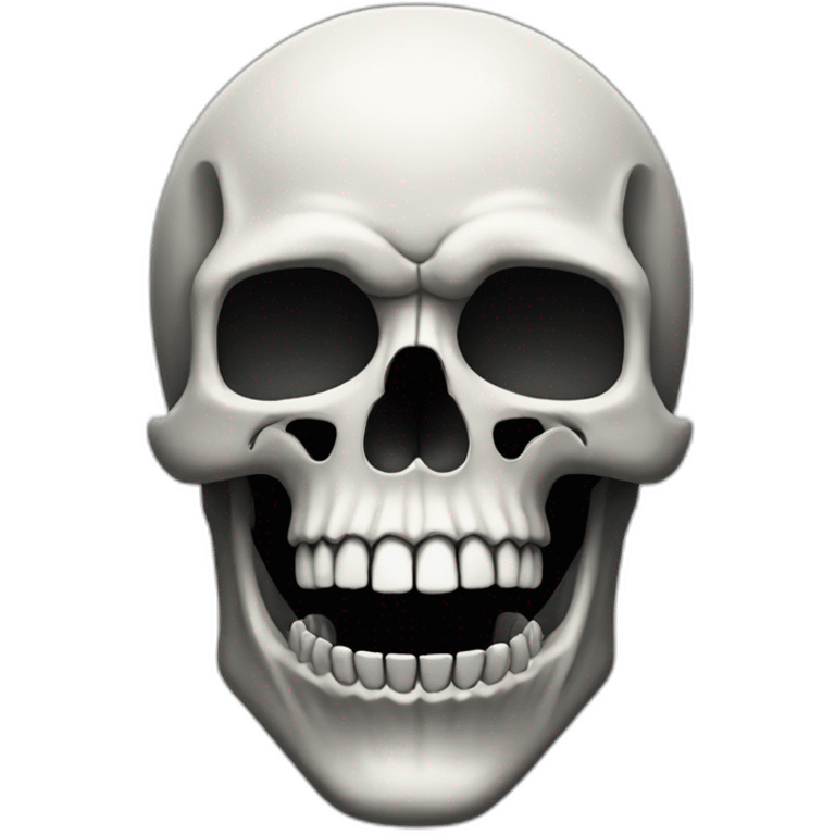 skull head emoji