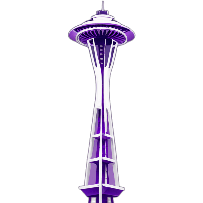 purple space needle emoji