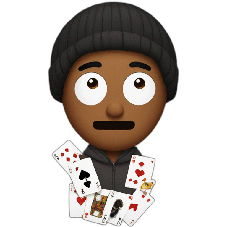 kenny from south park playing cards emoji