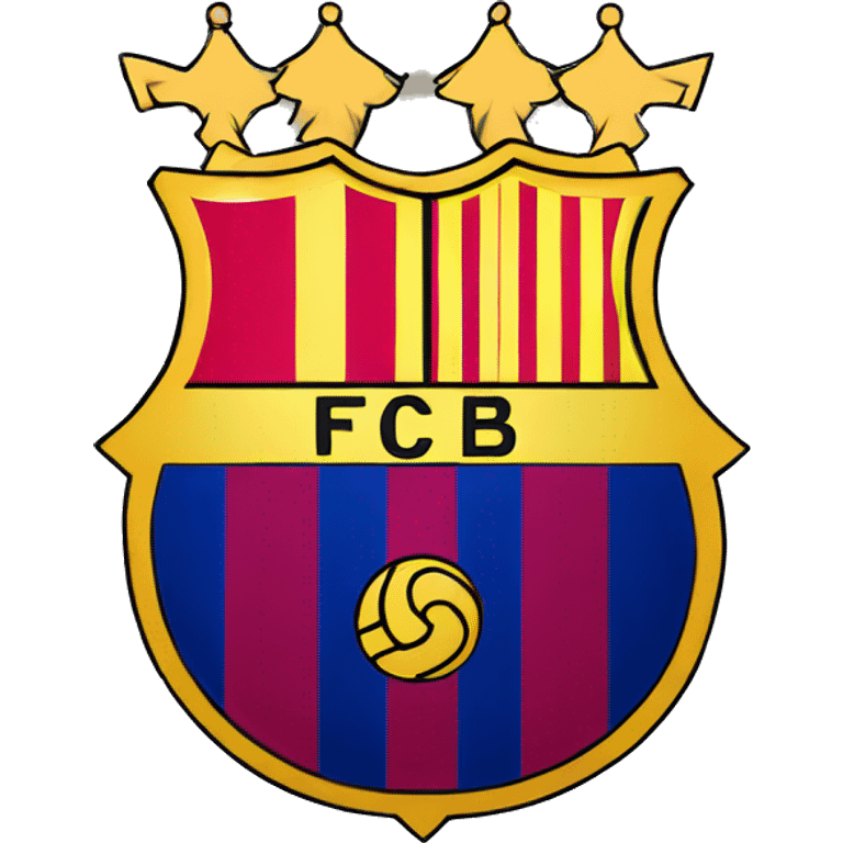 Escudo do Barcelona  emoji