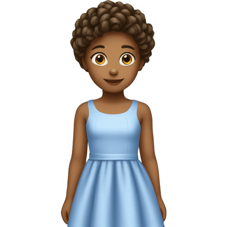 simple dress kids emoji