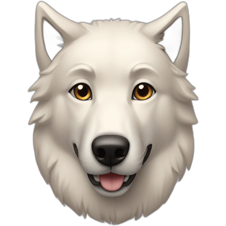 Loup chien emoji