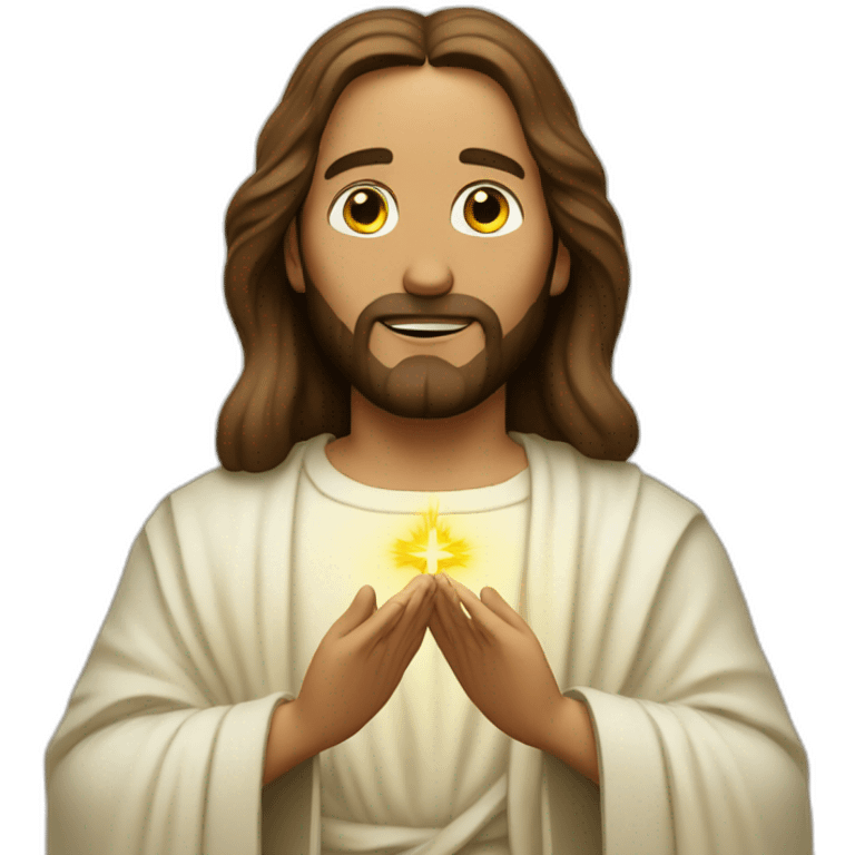 jesus and the holy spirit emoji