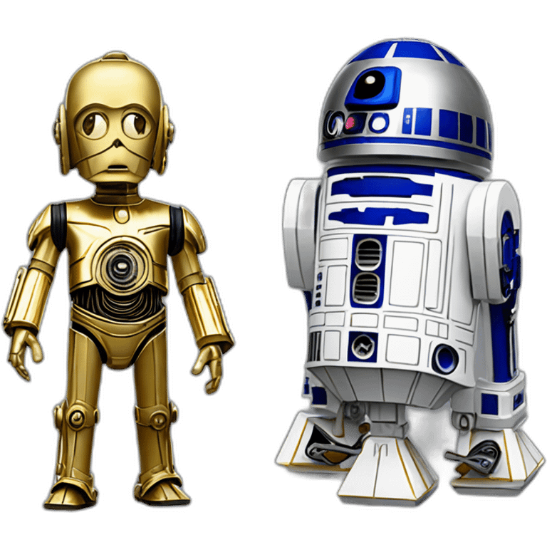 R2d2 et c3po emoji