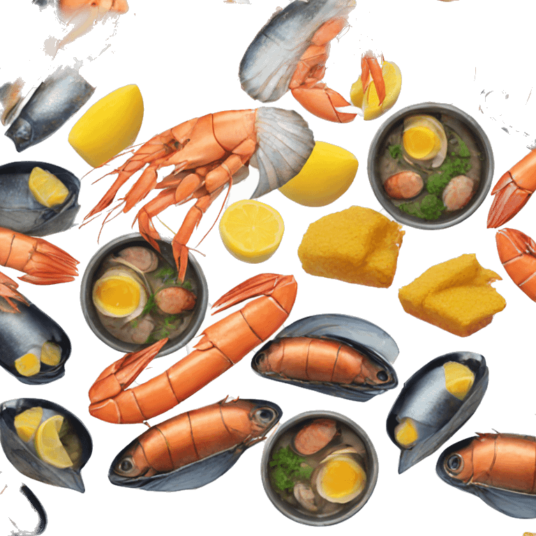 Seafood boil emoji